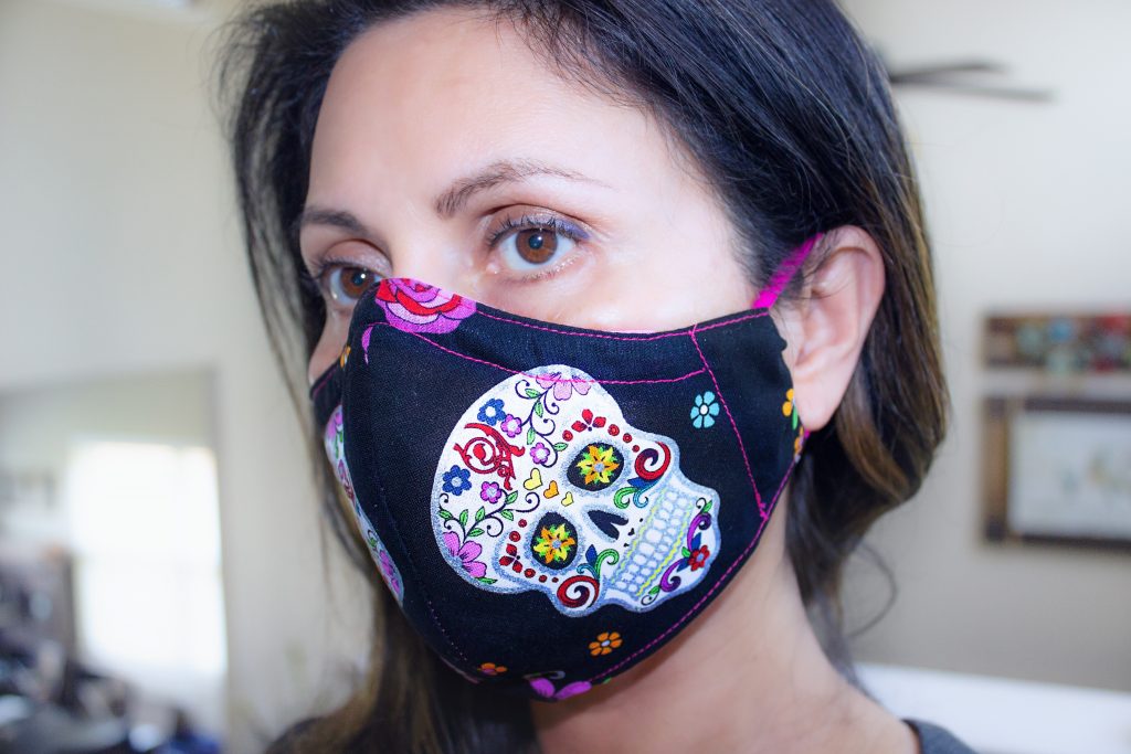 The Very Best Fitted Fabric Face Mask with Filter &amp; Removable Nose ...